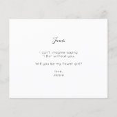 予算Be My Flower Girl写真提案書スクリプト (裏面)