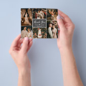 予算Chalkboardコラージュ結婚の感謝 チラシ (手)