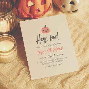 予算Hey Boo Halloween Boho Birthday Party