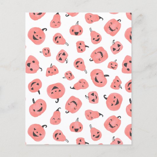 予算Hey Boo Halloween Boho Birthday Party (裏面)