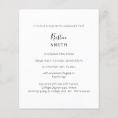 予算Itマスター金ゴールド大学院写真アナウンサー チラシ (裏面)