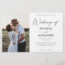 予算MD白黒の書道写真シンプル2 チラシ