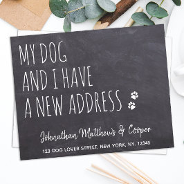 予算My Dog & I新しいアドレス私たちは移動した犬の移動