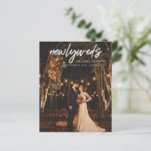 予算Newlyweds W 1フォトポストウェディングレセプション (スタンド正面)