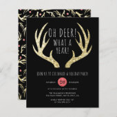 予算Oh Deer What A Yearクリスマスパーティー (正面/裏面)