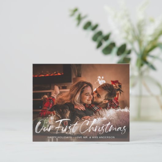 予算Our初めてのクリスマスバッファローチェック写真 (スタンド正面)