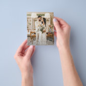 予算Our初めてのクリスマス垂直およびHの2つの写真 チラシ (手)