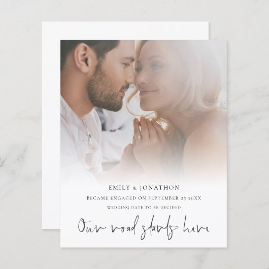 予算Our Roadここから写真婚約 (正面/裏面)