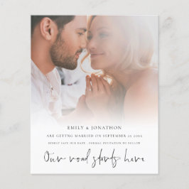 予算Our Road開始ここに写真を保存する日付