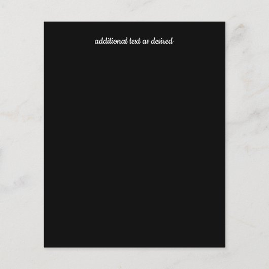 予算PHOTO結婚式招待状 (裏面)