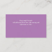 予算QRコードウェブサイトRSVPホテル結婚の詳細 エンクロージャーカード (裏面)