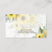 予算QRコードウェブサイトRSVPホテル結婚の詳細 エンクロージャーカード (裏面)