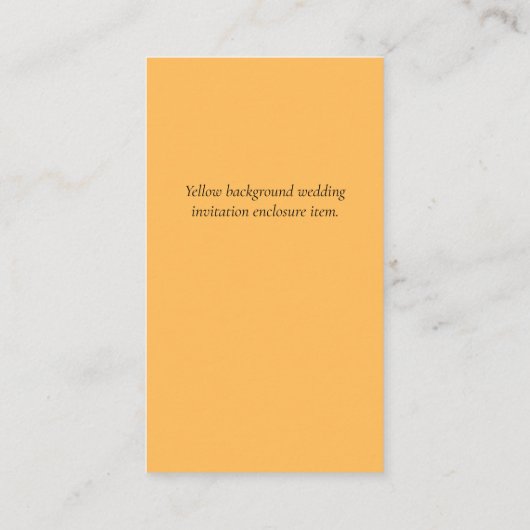 予算QRコードウェブサイトRSVPホテル結婚の詳細 名刺 (裏面)