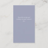 予算QRコードウェブサイトRSVPホテル結婚の詳細 名刺 (裏面)