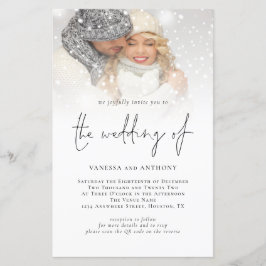 予算QRコードフォト結婚式招待状