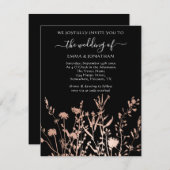 予算QRコードフローラメドウ白黒 (正面/裏面)