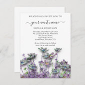 予算QRコードフローラメドーパープル (正面/裏面)