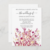 予算QRコードフローラメドーホワイトマルサラ (正面/裏面)