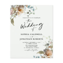 予算QRコードフローラ書道結婚式の招待