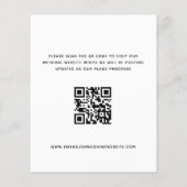 予算QRコードブラック金ゴールド文字白救日 (裏面)