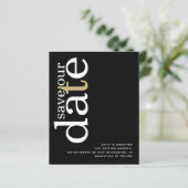 予算QRコードホワイト金ゴールド文字黒救日 (スタンド正面)