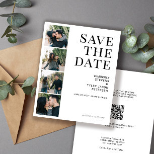 予算QRコード数々の写真結婚式の日付を保存