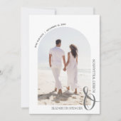 予算QRコード結婚の写真日付の保存 セーブザデート (正面)