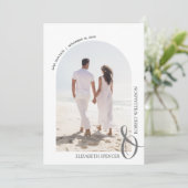 予算QRコード結婚の写真日付の保存 セーブザデート (スタンド正面)