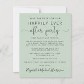 予算QRコード結婚式のレセプション日付の保存 (正面)