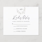 予算RSVPカード チラシ (正面)