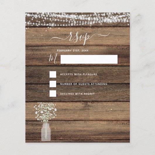 予算RSVPファームハ素朴ウス文字列ライトカントリー (正面)