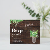 予算RSVP 素朴 Ferns Greenery Trends 結婚's (スタンド正面)