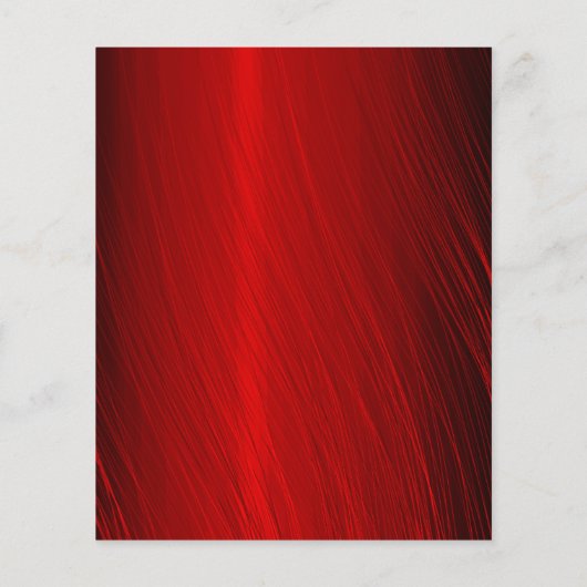 予算Ruby Red Swirl 40th Anniversary招待状 (裏面)