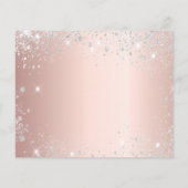 予算Sweet 16マスカレードバラ金ゴールド保存日 (裏面)