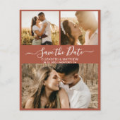 予算Terracottaスクリプトコラージュ日付の保存 (正面)