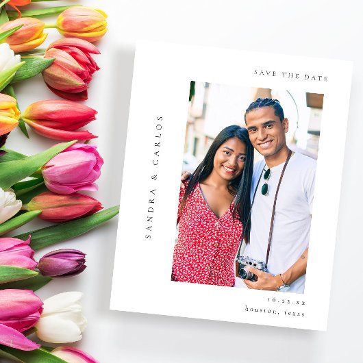 予算V モダン 2シンプル写真保存 チラシ