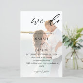 予算We Do Photo 結婚 Writechnology's MEDIUM SIZE (スタンド正面)