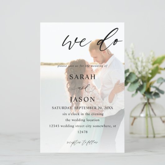 予算We Do Photo 結婚 Writechnology's MEDIUM SIZE (スタンド正面)