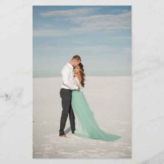 予算We Do Photo 結婚 Writechnology's MEDIUM SIZE (裏面)