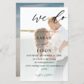 予算We Do Photo 結婚 Writechnology's MEDIUM SIZE (正面/裏面)