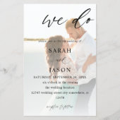 予算We Do Photo 結婚 Writechnology's MEDIUM SIZE (正面)