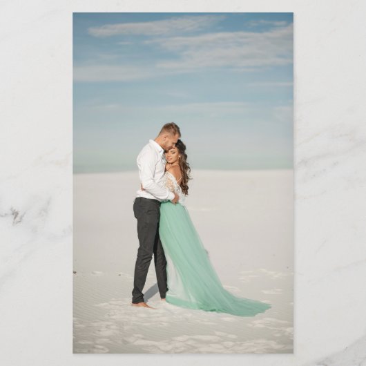 予算We Do Photo 結婚 Writhl's MEDIUM SIZE チラシ (裏面)