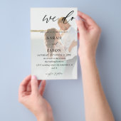 予算We Do Photo 結婚 Writhl's MEDIUM SIZE チラシ (ハンドル)