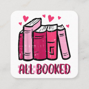 予約おもしろい済み読の読Book Librarian Men W スクエア名刺