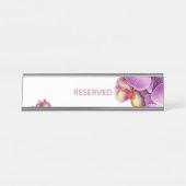 予約されたテーブルの上記号 デスクネームプレート (正面)