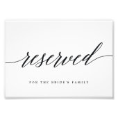 予約された署名サイズスクリプトの選モダン択 フォトプリント            (正面)