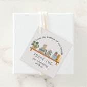 予約する彼らの棚ベビーシャワーライトトープ中立 フェイバータグ (インサイチュ)