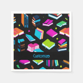 予約カラフル スタンダードカクテルナプキン