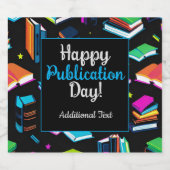 予約カラフル スパークリングワインラベル (シングルラベル)