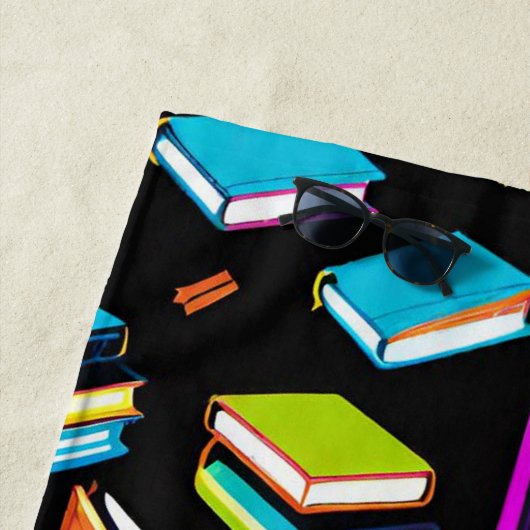 予約カラフル ビーチタオル (インサイチュ)